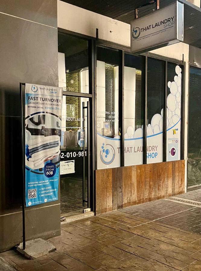 Cozy Studio Walk To Bts Free Wi-Fi Great Location Bangkok Exterior foto